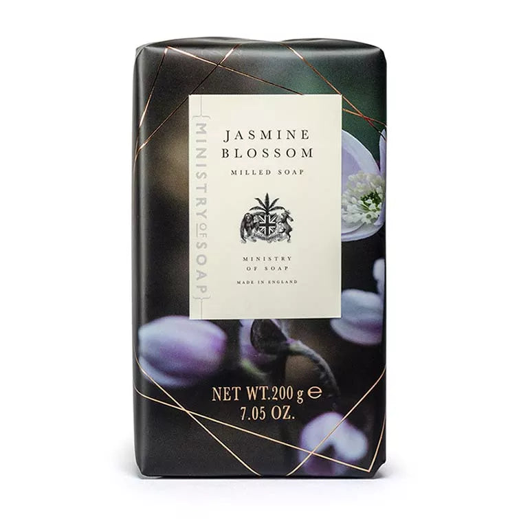 Ministry of Soap Jasmine Blossom Dark Floral Soap