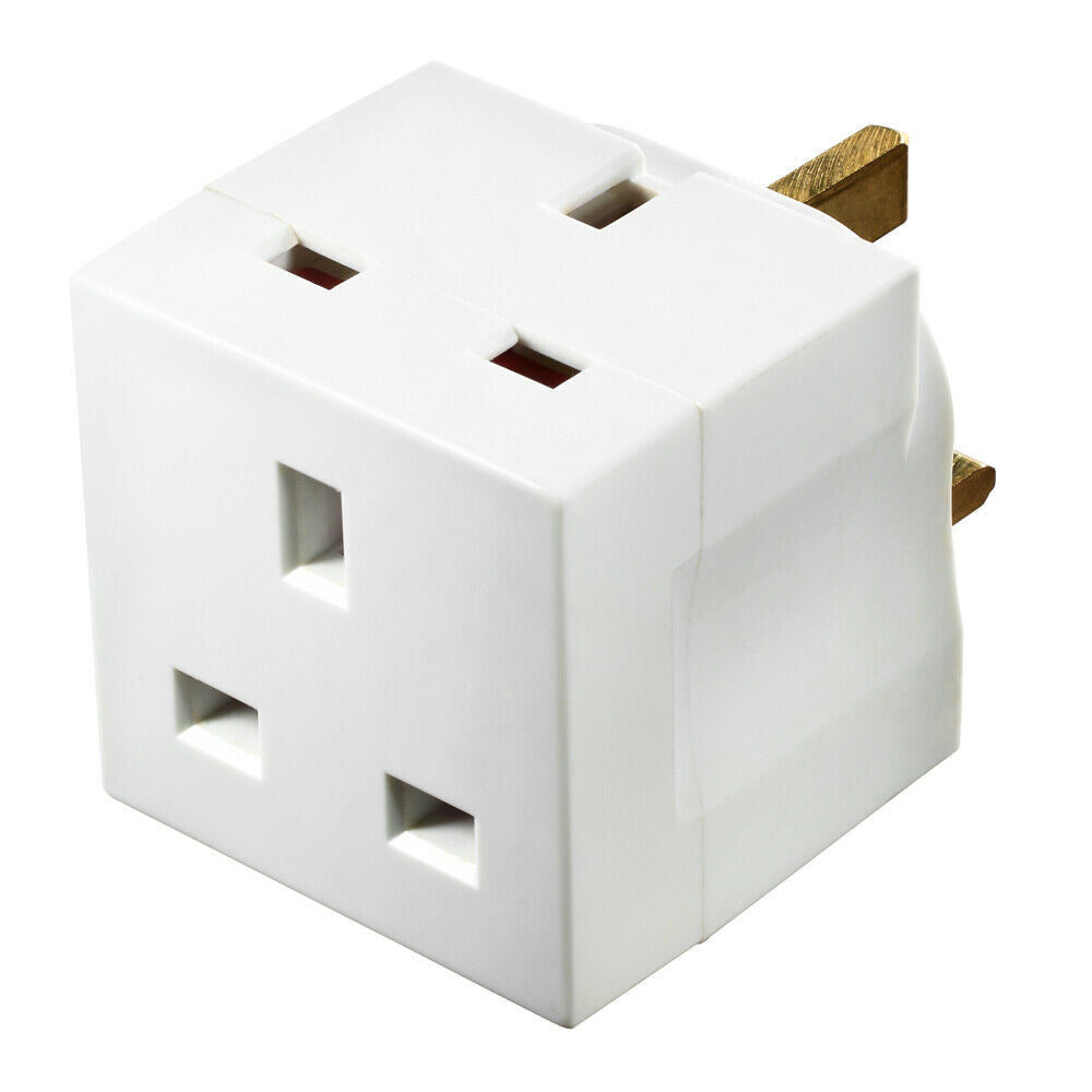 Masterplug MSU2/NK Adaptor 2Way 13A 250VAC
