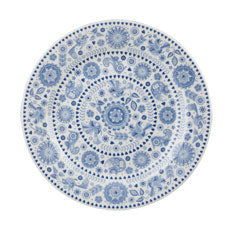 Penzance Dinner Plate With Concentric Circles