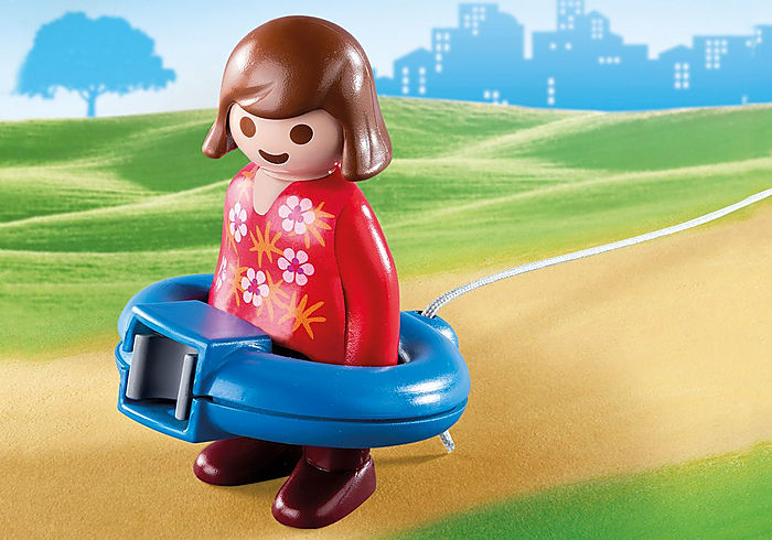 Playmobil 1.2.3 Dog Train Car