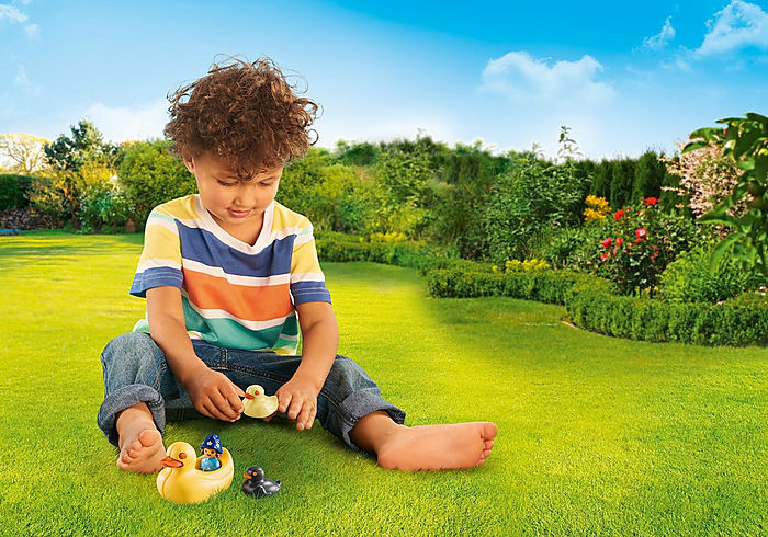 Playmobil 1.2.3 AQUA Duck Family