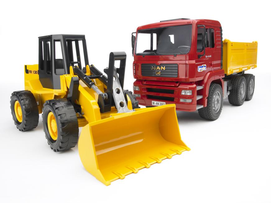 Bruder MAN Truck & Loader 02752