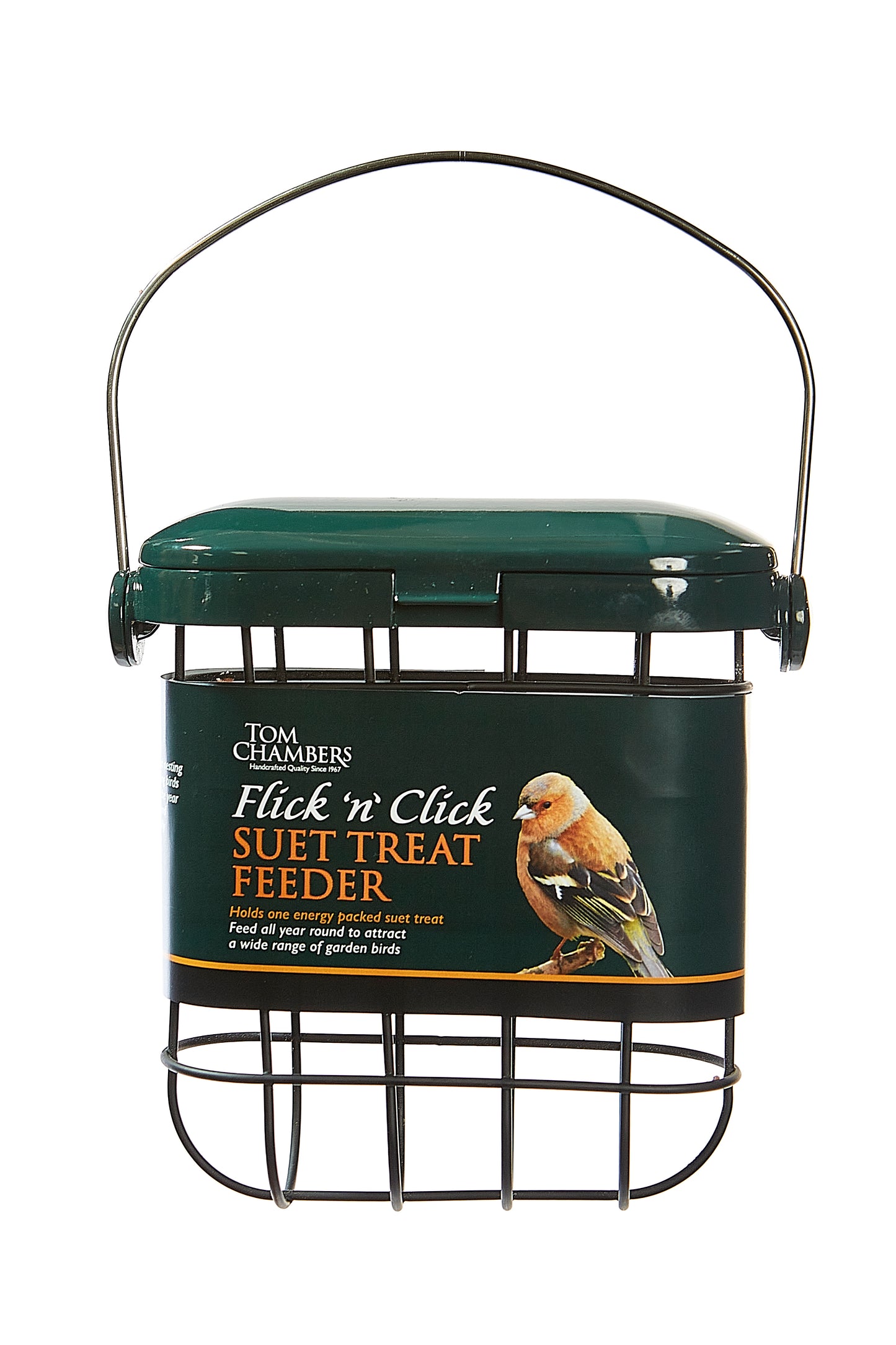 Tom Chambers Flick n Click Suet Feeder