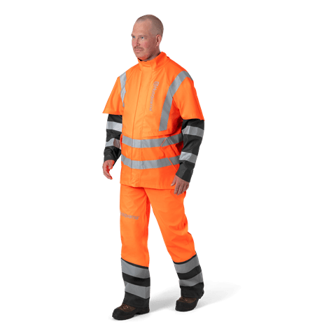 Husqvarna Functional Hi-Viz Rain Jacket