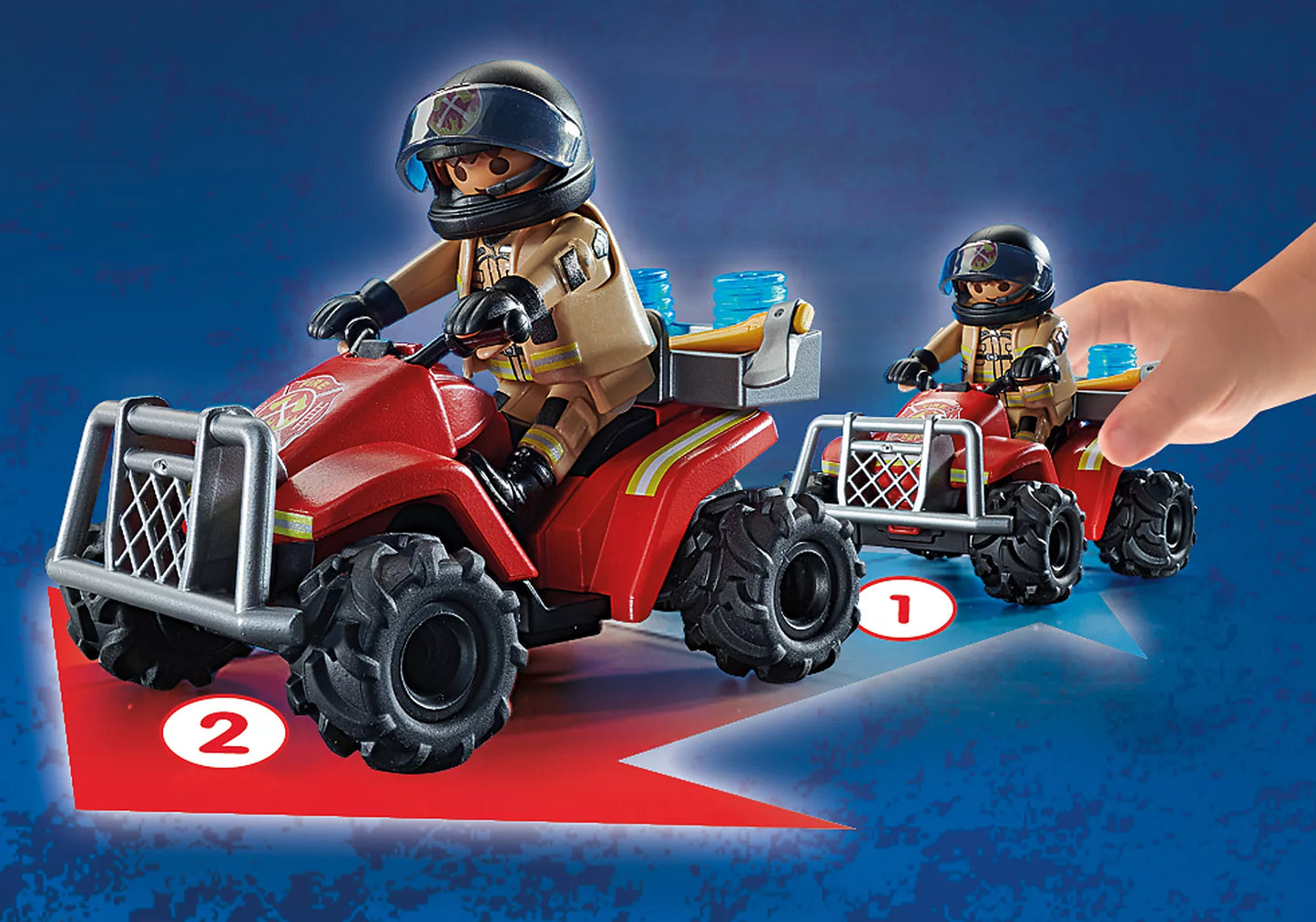 Playmobil City Action Fire Rescue Quad 71090