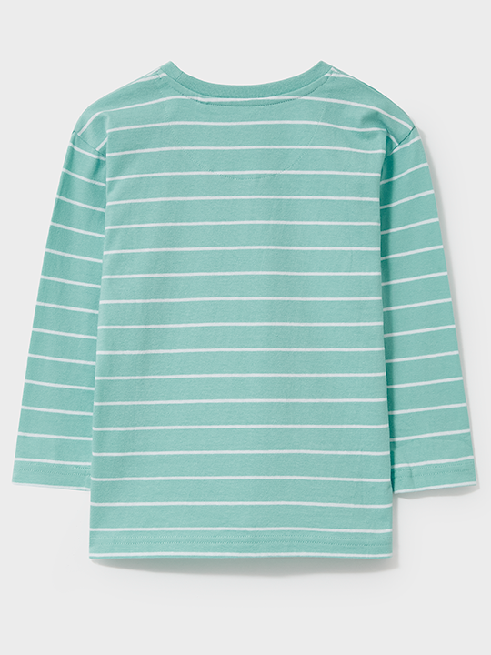 Crew Clothing Long Sleeve Unicorn Stripe T-Shirt