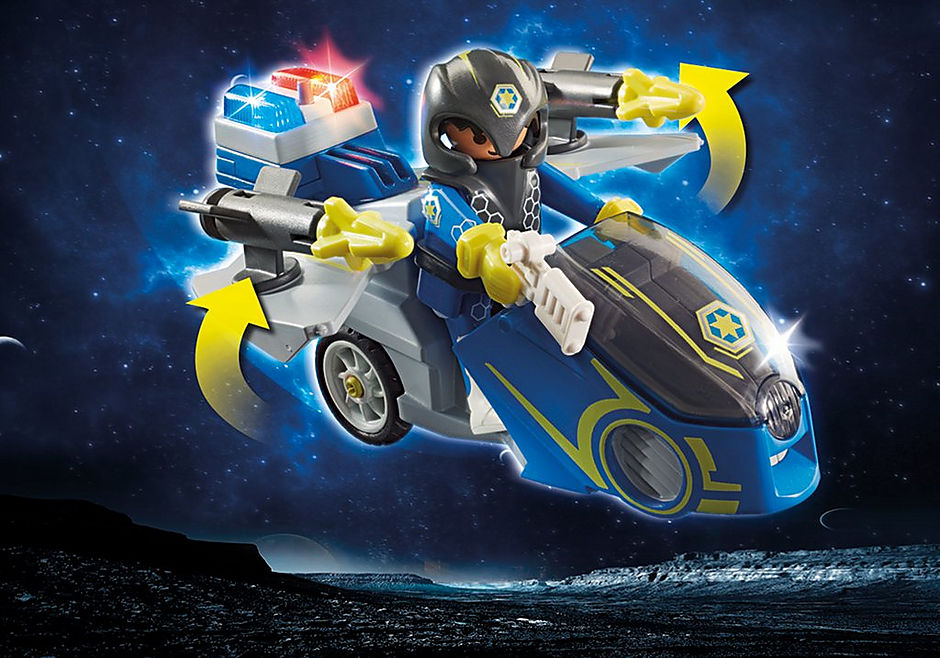 Playmobil Galaxy Police Bike