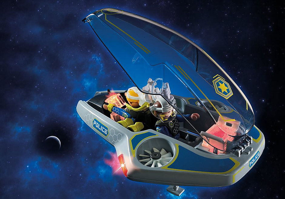 Playmobil Galaxy Police Glider