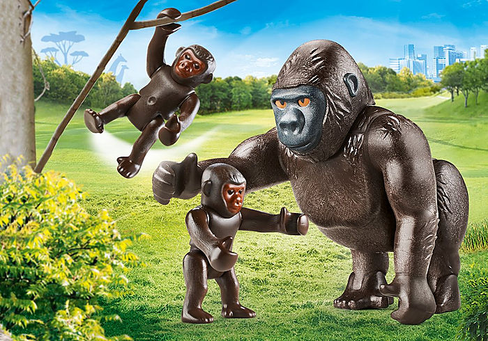Playmobil Family Fun Gorilla with Babies