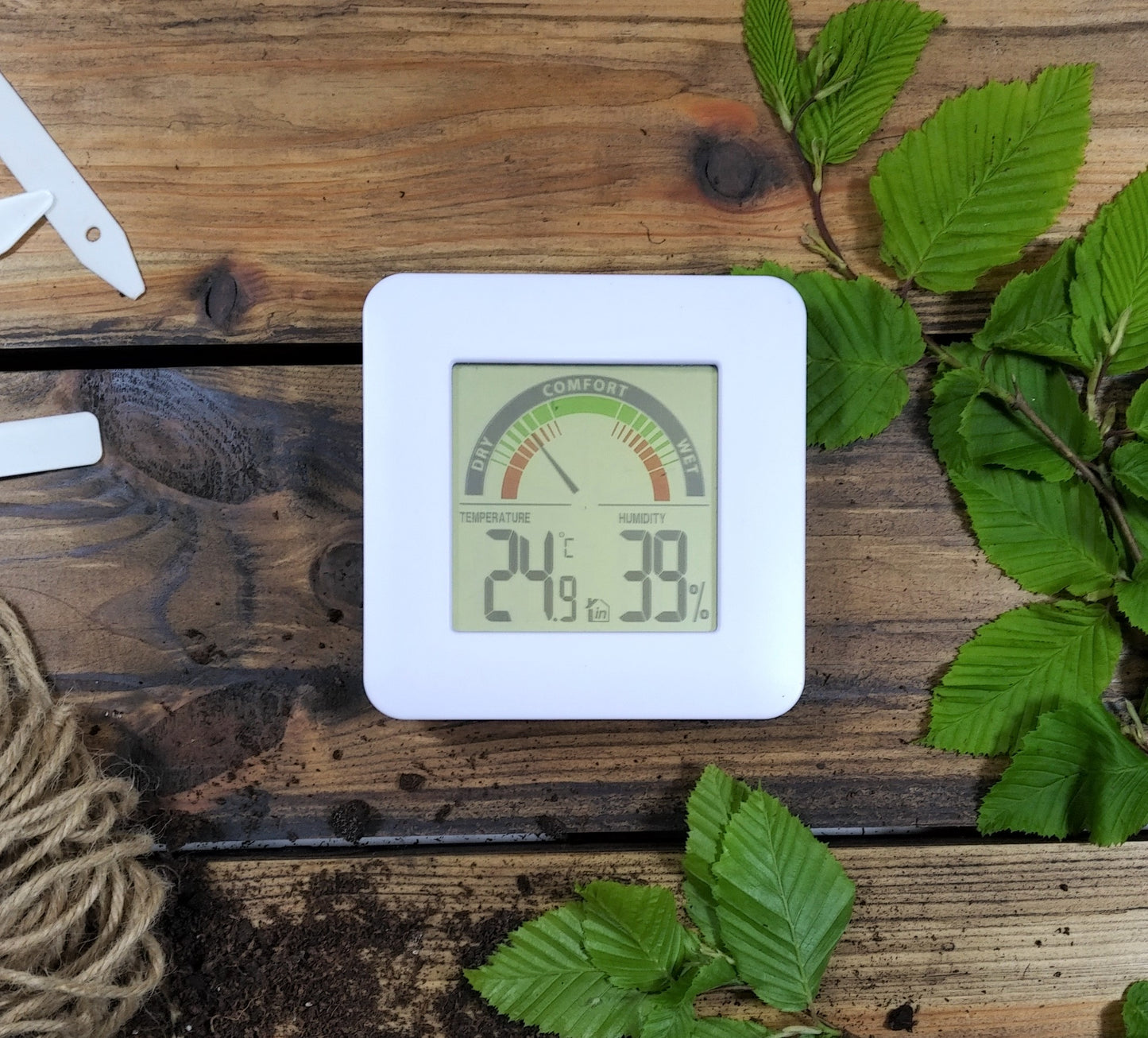 The Good Life Max/Min Thermometer & Humidity Meter