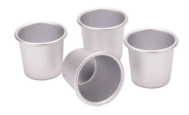 KitchenCraft Anodised Dariole Moulds 6.5cm x4