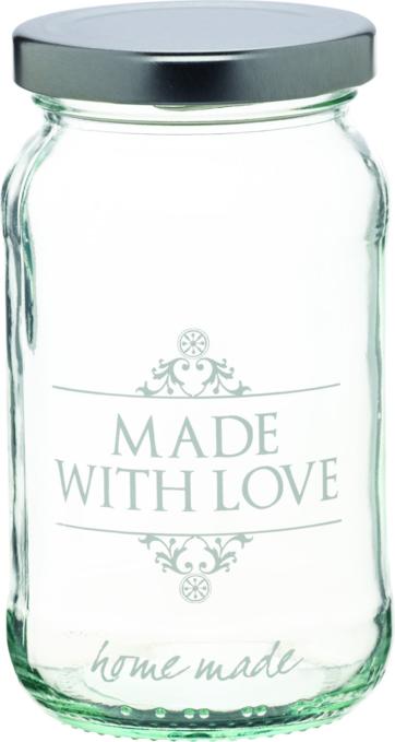 Home made 'Made with Love' Jar