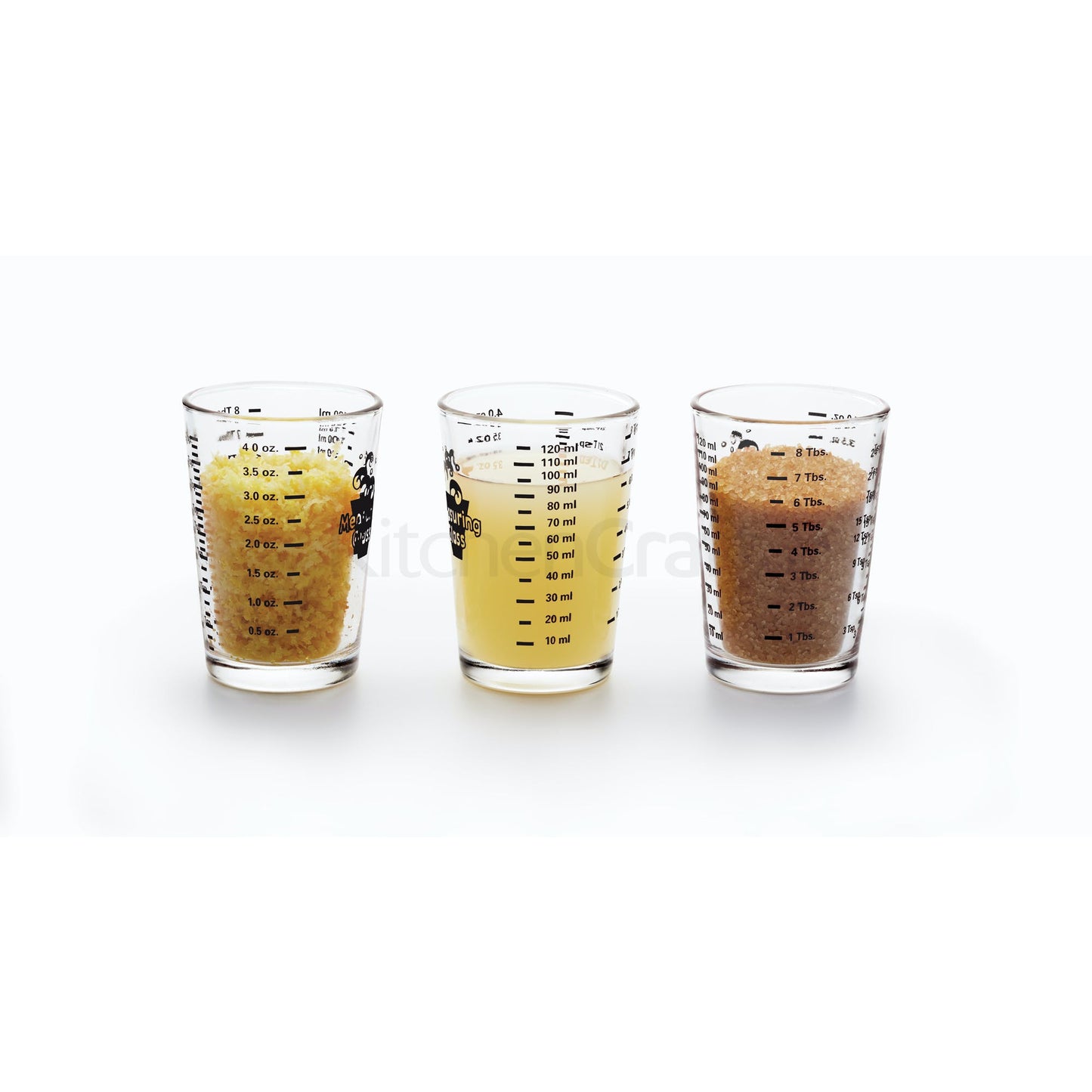 KitchenCraft Medium Glass Measuring Cup - Single