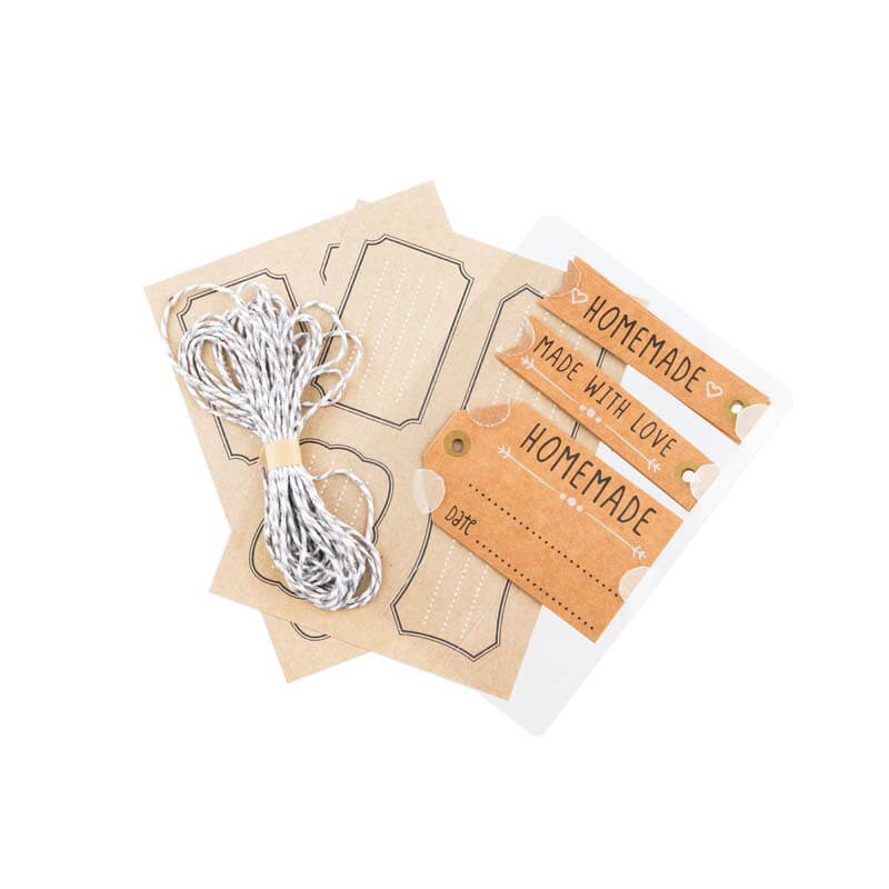 Kitchen Pantry Tag & Label Set 12pc