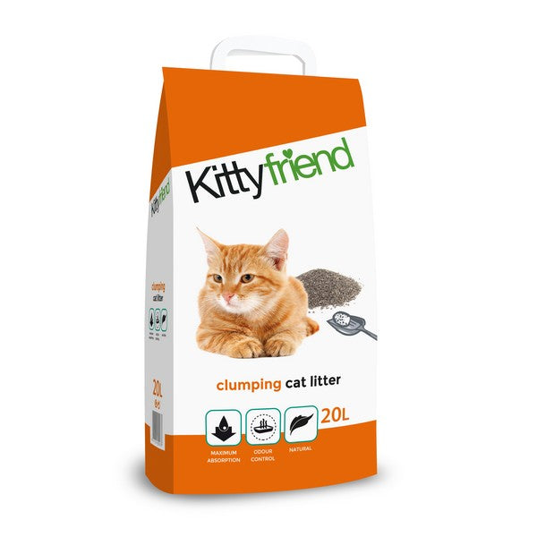 Kitty Friend Clumping Cat Litter 20L Sam Turner & Sons
