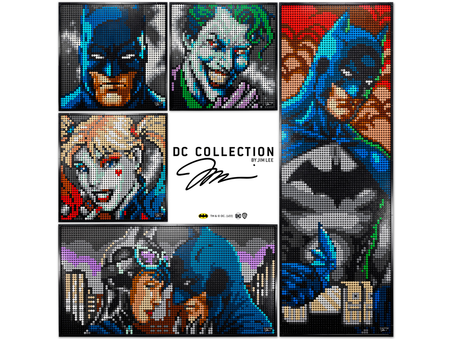 LEGO Art Jim Lee Batman Collection 31205