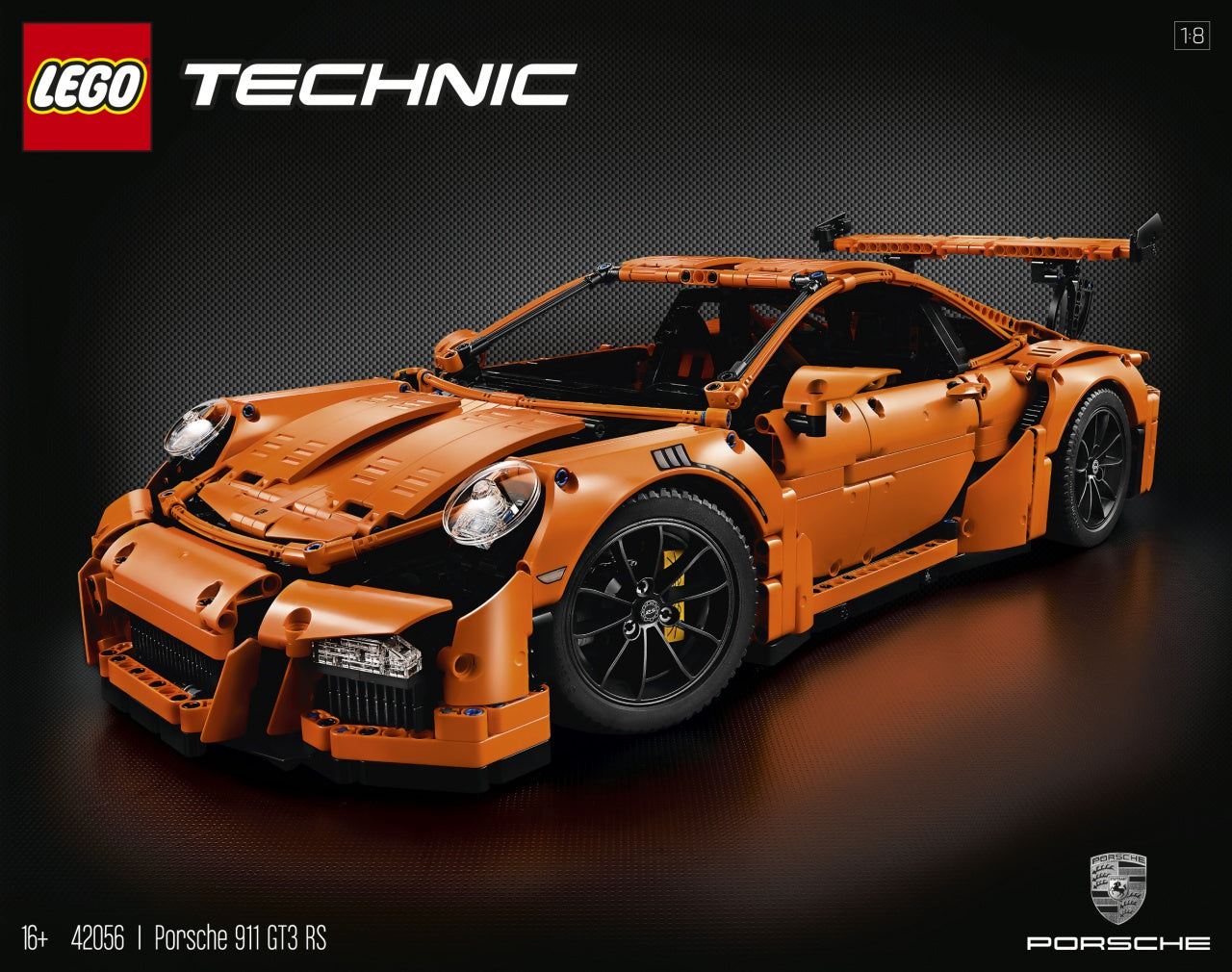 Lego Technic Porsche 911 GT3 RS 42056
