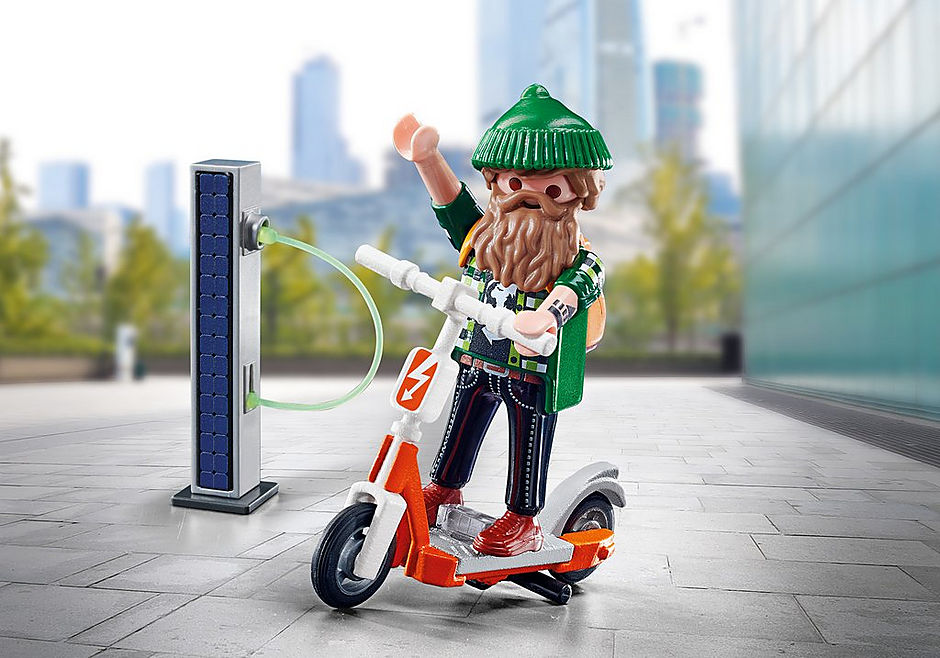 Playmobil Special Plus Man with E-Scooter 70873