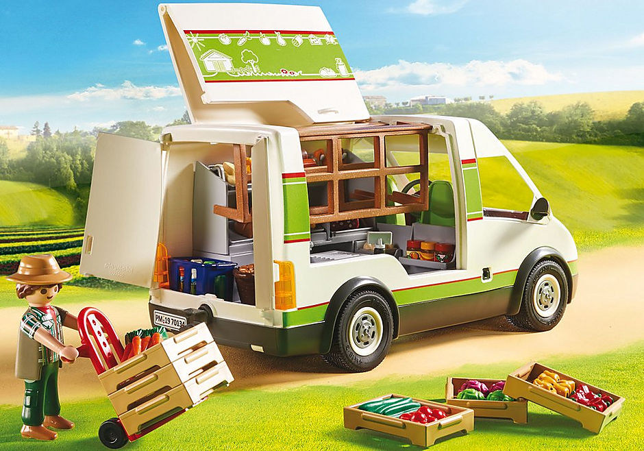 Playmobil Country Mobile Farm Market