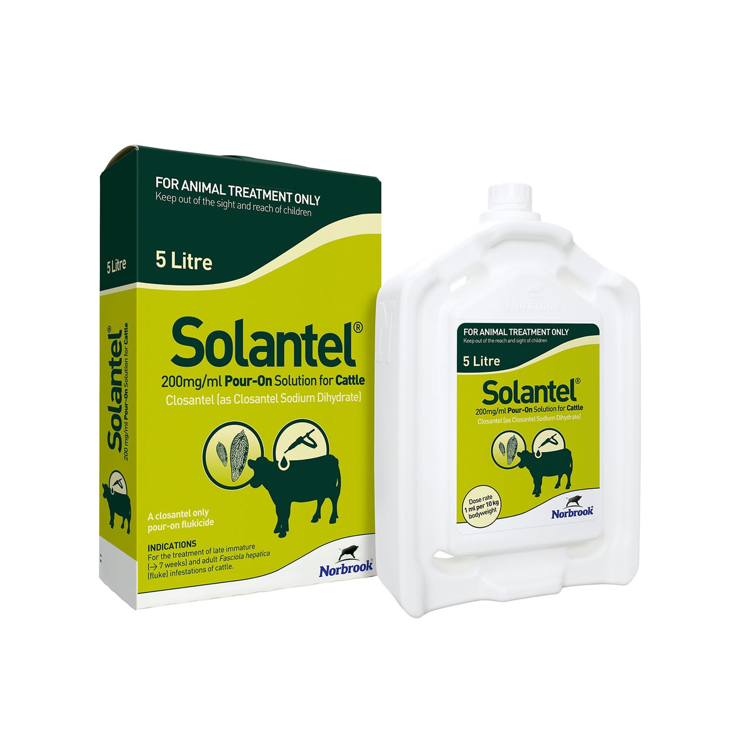 Solantel 200mg/ml Pour-On Solution for Cattle