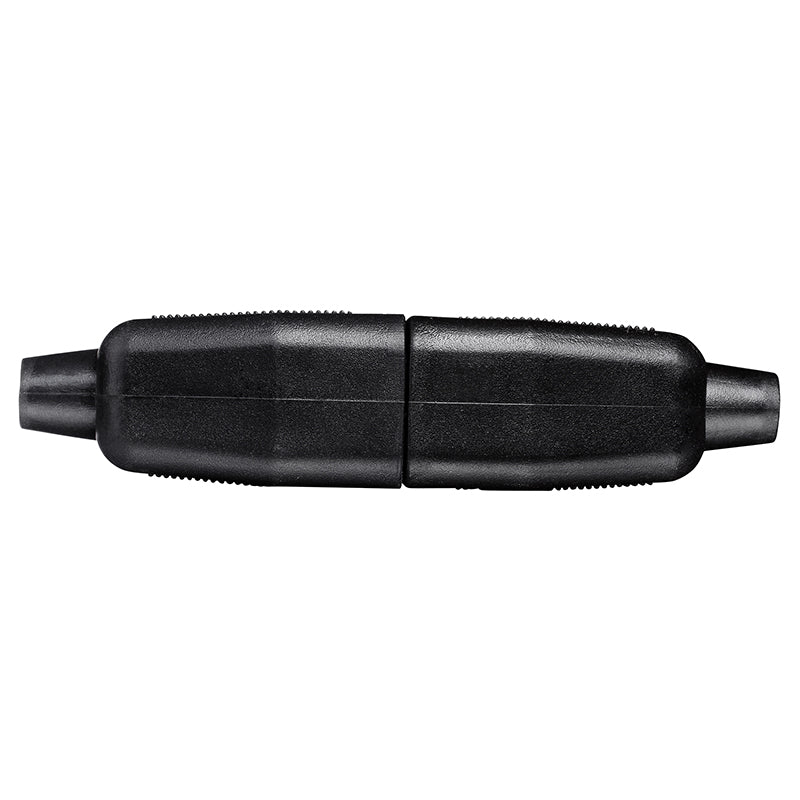 Permaplug NC102B In Line Connector 2Pin Rubber Black