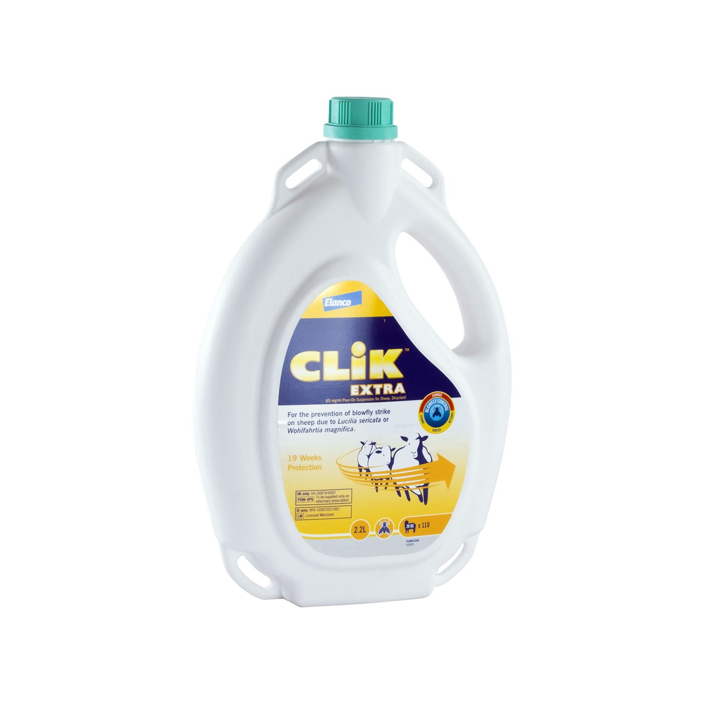 CLiK Extra 65 mg/ml Pour-On Suspension for Sheep