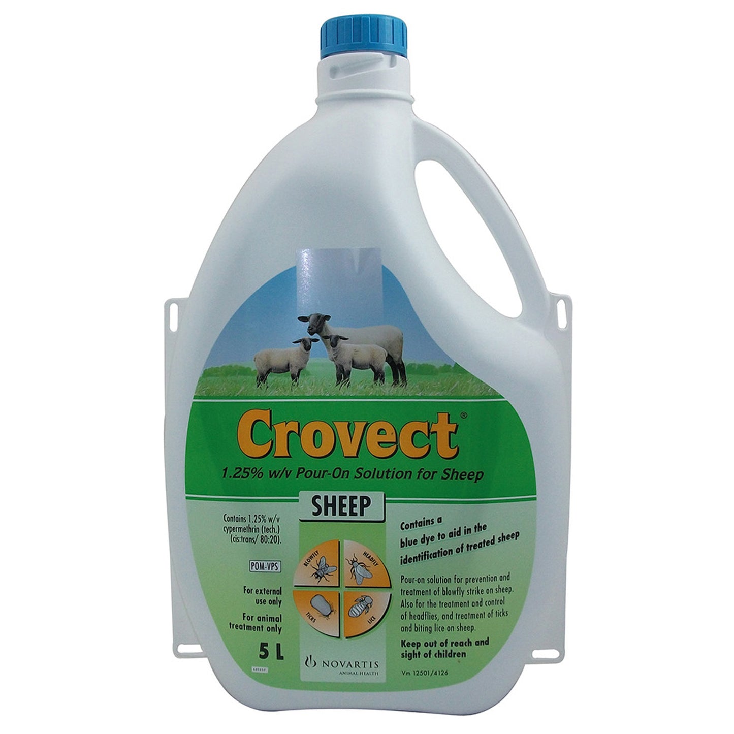 Crovect 1.25% w/v Pour-On Solution for Sheep