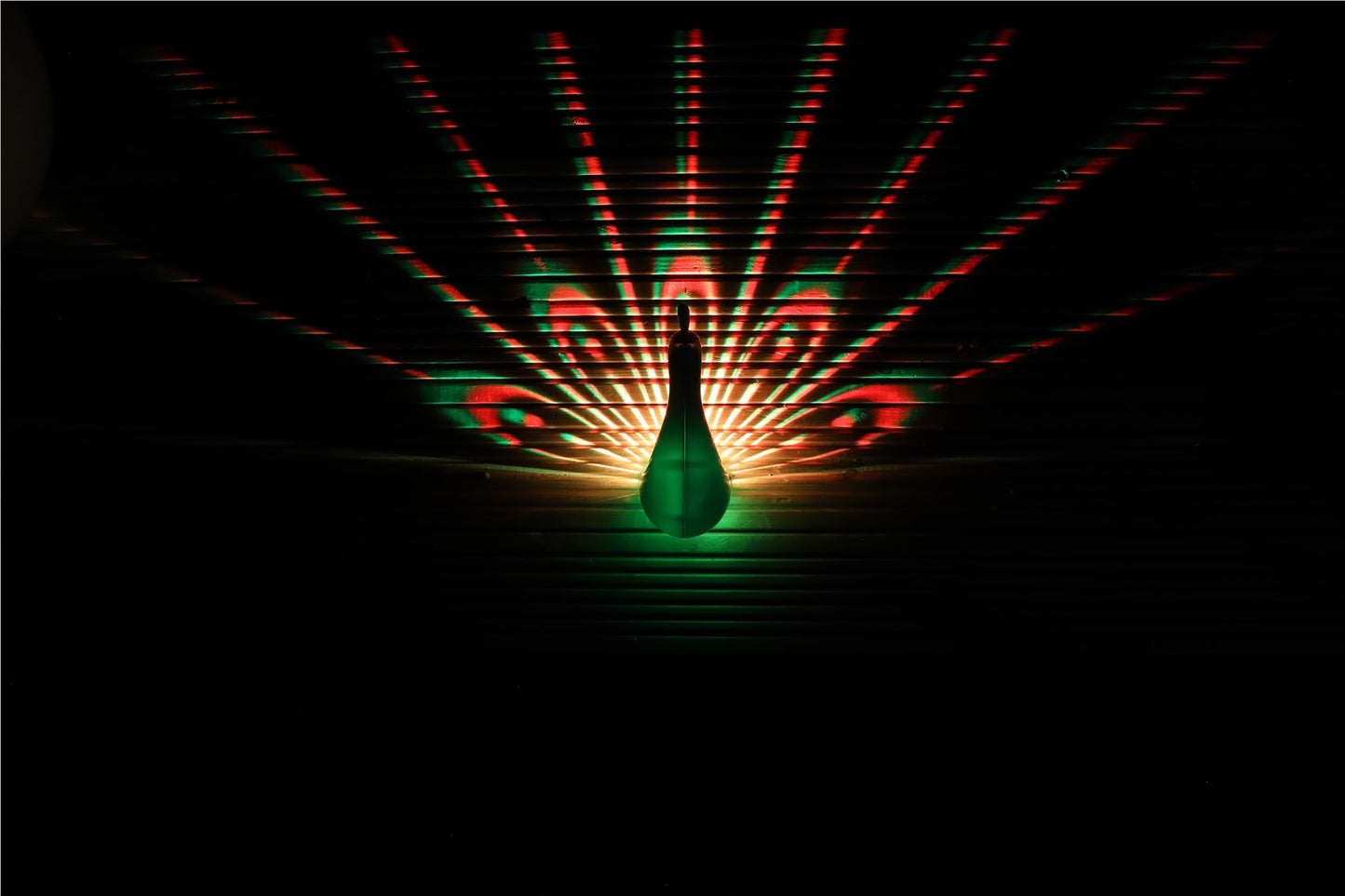 Noma Percy Peacock Silhouette Wall Light