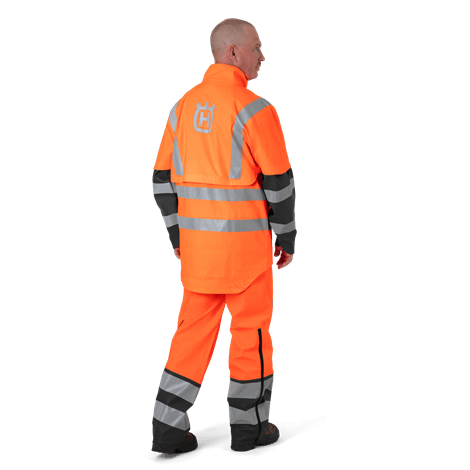 Husqvarna Functional Hi-Viz Rain Trousers