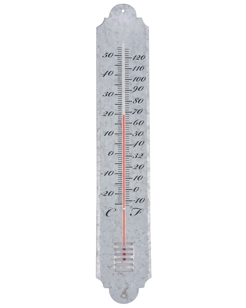 Fallen Fruits Large Zinc Thermometer