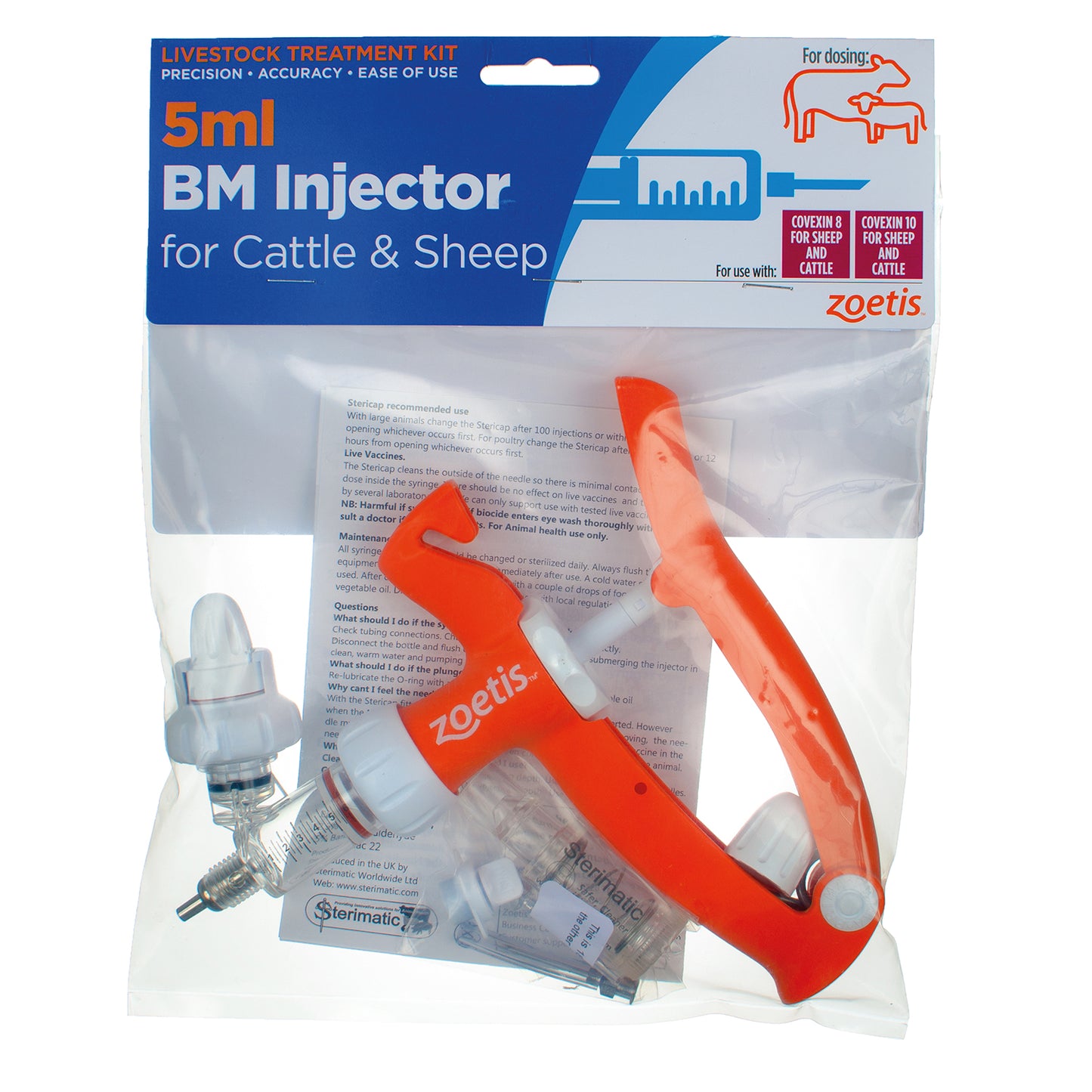 Zoetis Cattle & Sheep BM Injector
