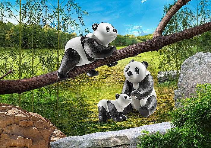Playmobil Family Fun Pandas with Cub