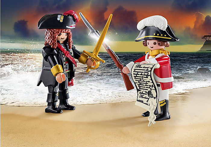 Playmobil Pirates DuoPack Pirate & Redcoat