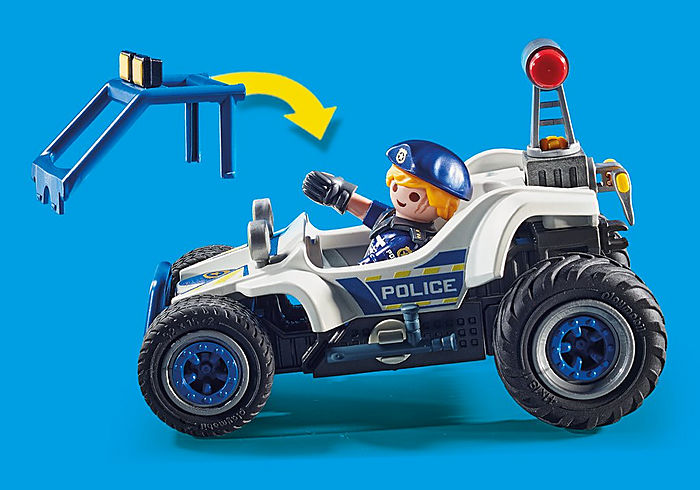Playmobil City Action Police Off-Road Car with Jewel Thief