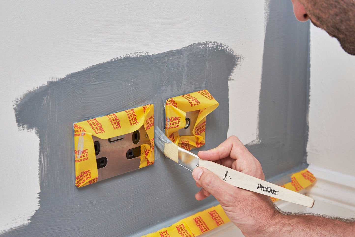 ProDec Synthetic Lining Fitch Brush 0.75"