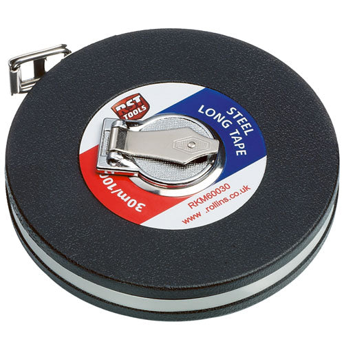 RST SitePro Fibreglass Closed Case Tape Measure 50m