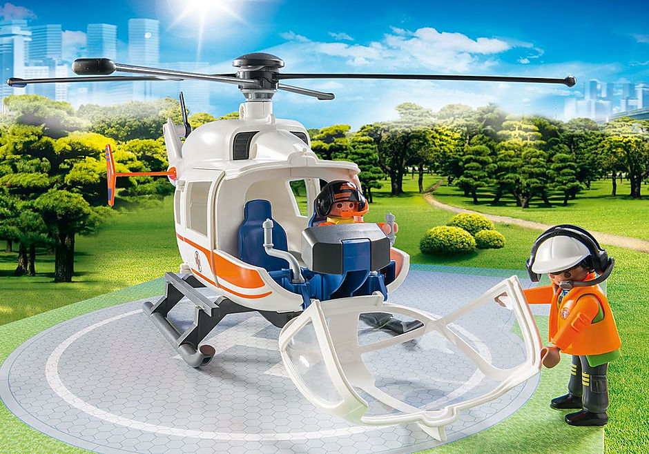 Playmobil City Life Rescue Helicopter