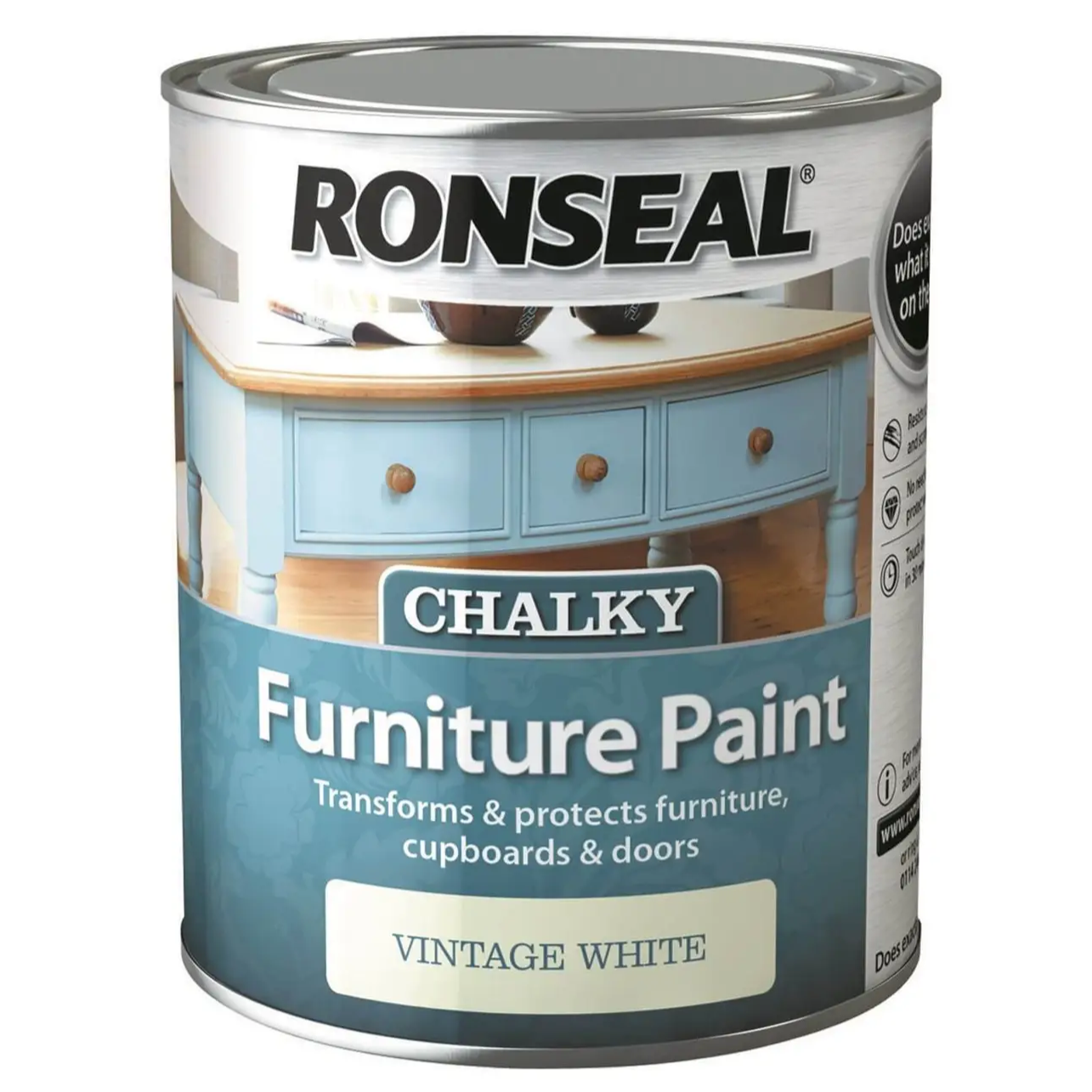 Ronseal Chalky Furniture Paint 750ml