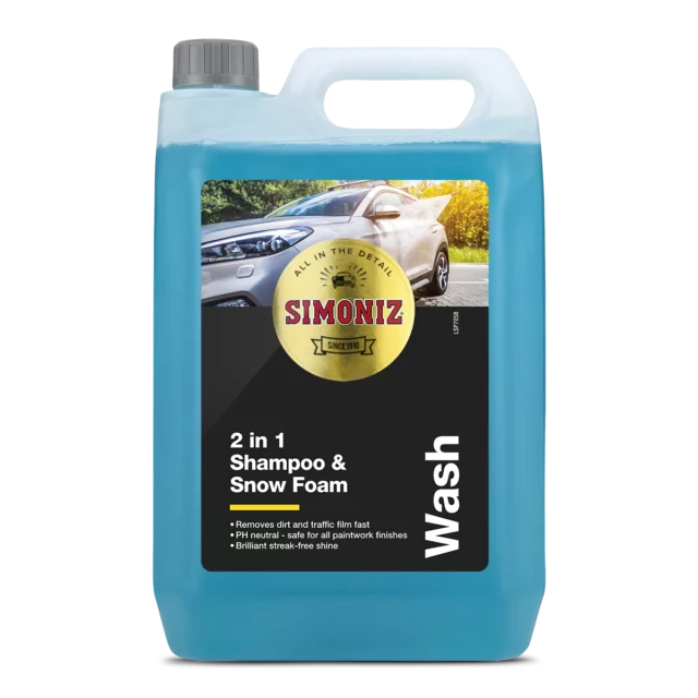 Simoniz 2in1 Shampoo & Snow Foam 5L