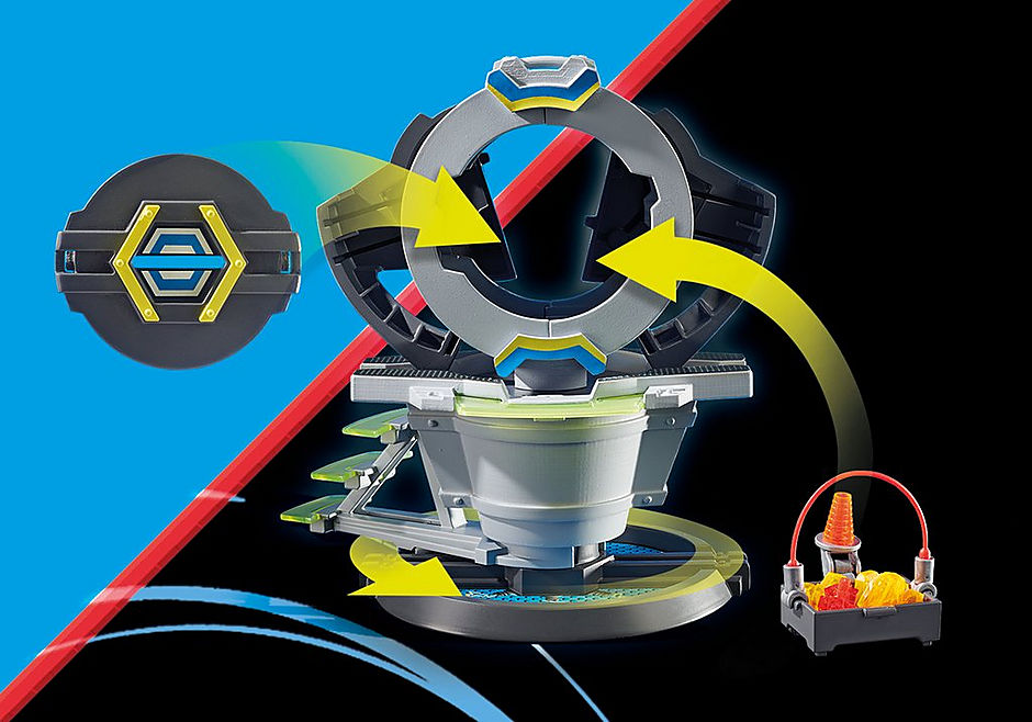 Playmobil Galaxy Police Safe with Secret Code