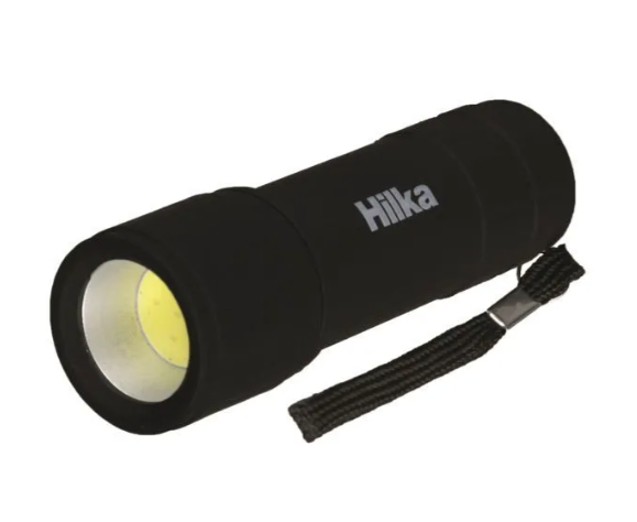 1W COB 70 Lumens Rubber Coated Mini Torch