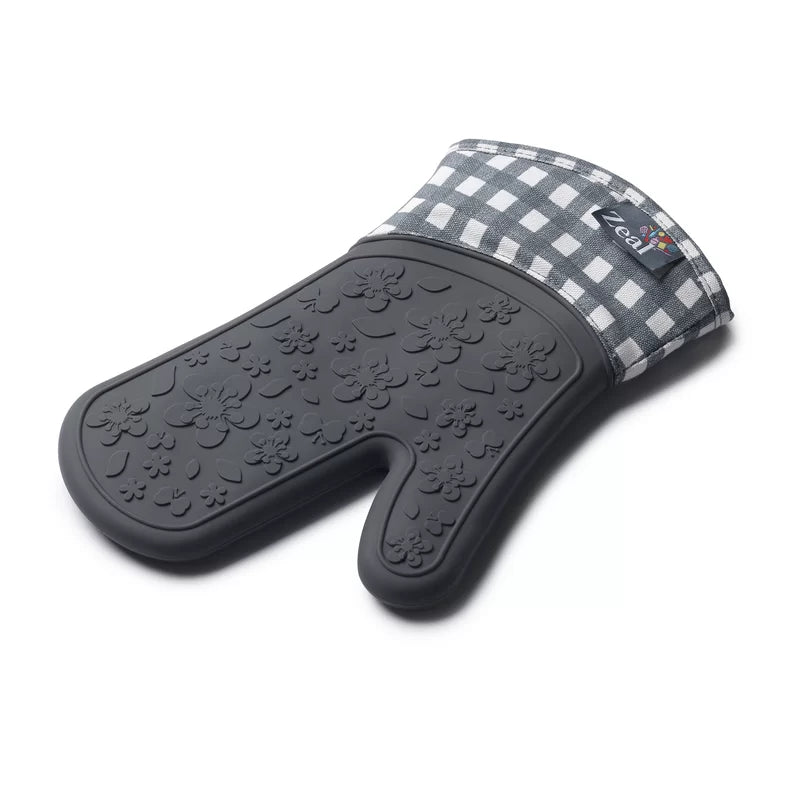 Zeal SteamStop Dark Grey Silicone Single Oven Gloves Sam Turner & Sons