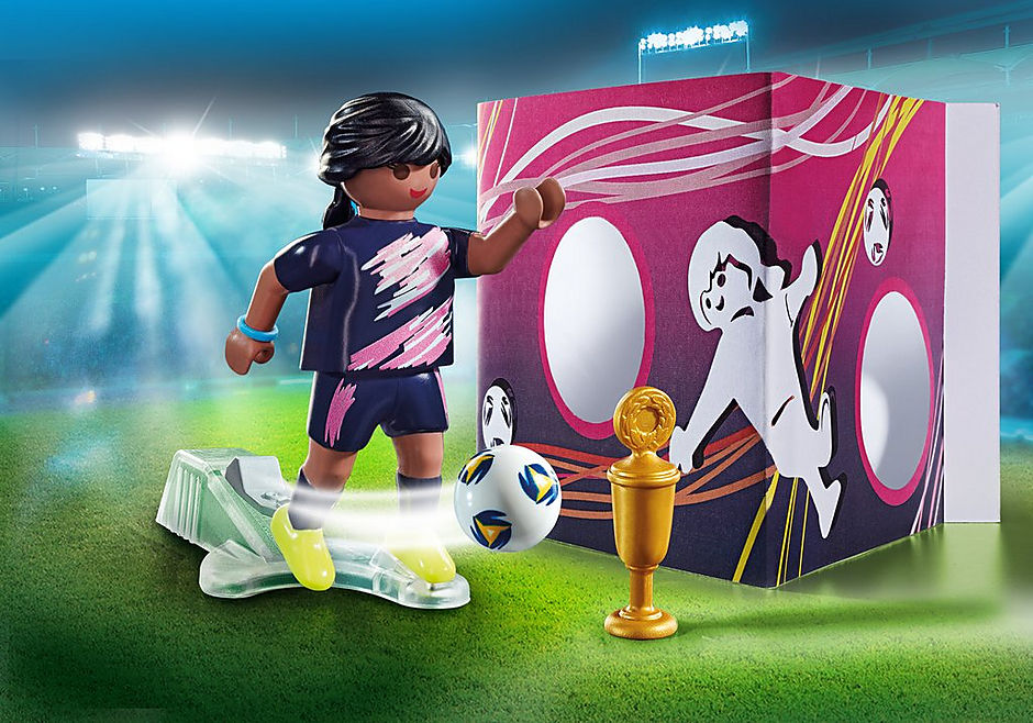 Playmobil Special Plus Soccer Player w/ Goal 70875
