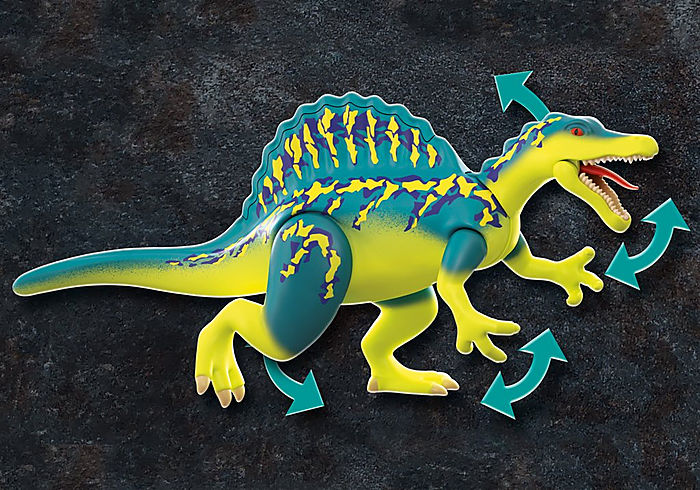 Playmobil Dinos Spinosaurus: Double Defence Power 70625