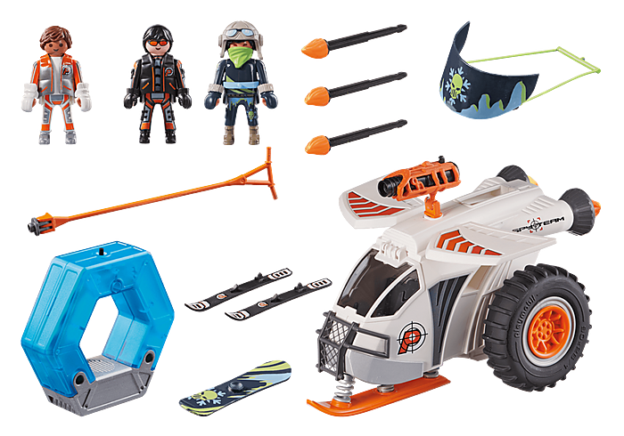 Playmobil Top Agents V Spy Team Snow Glider