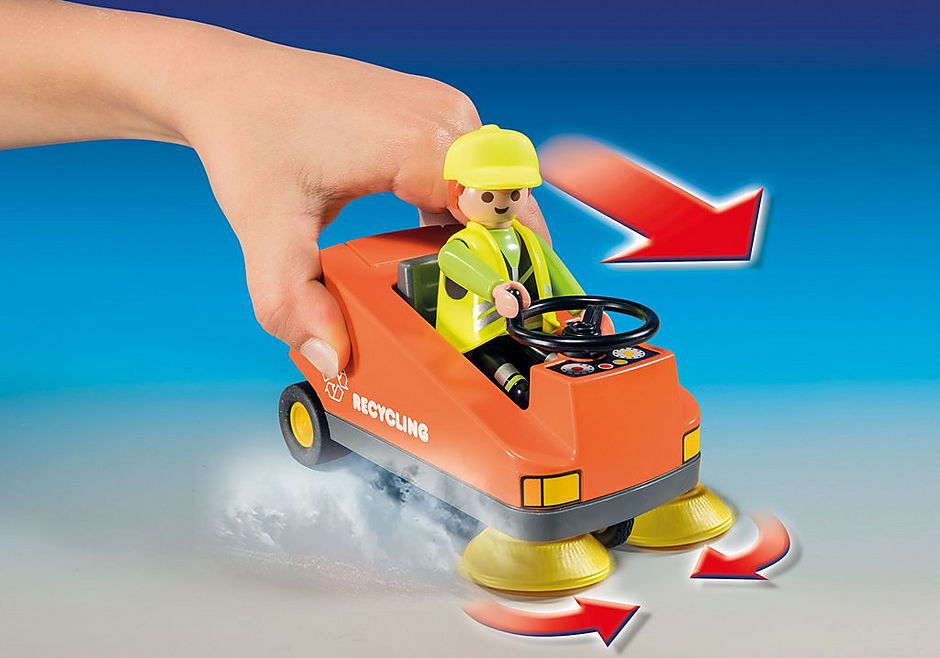 Playmobil City Life Street Sweeper