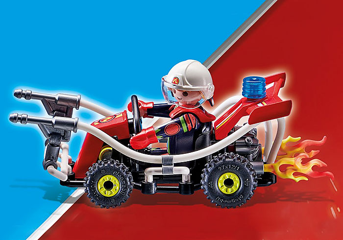 Playmobil Stunt Show Fire Quad