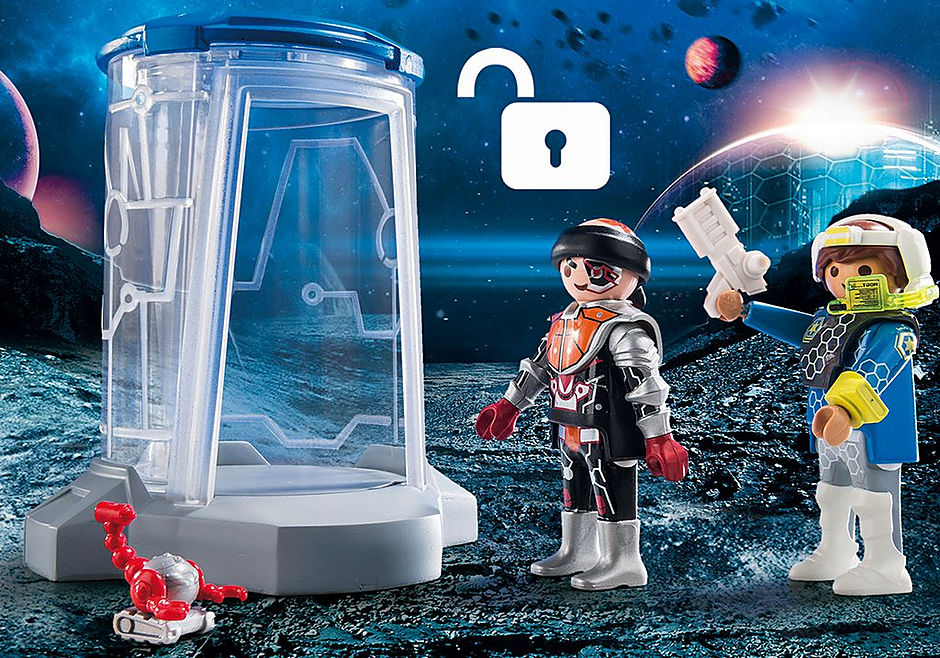 Playmobil Space Galaxy Police Rangers