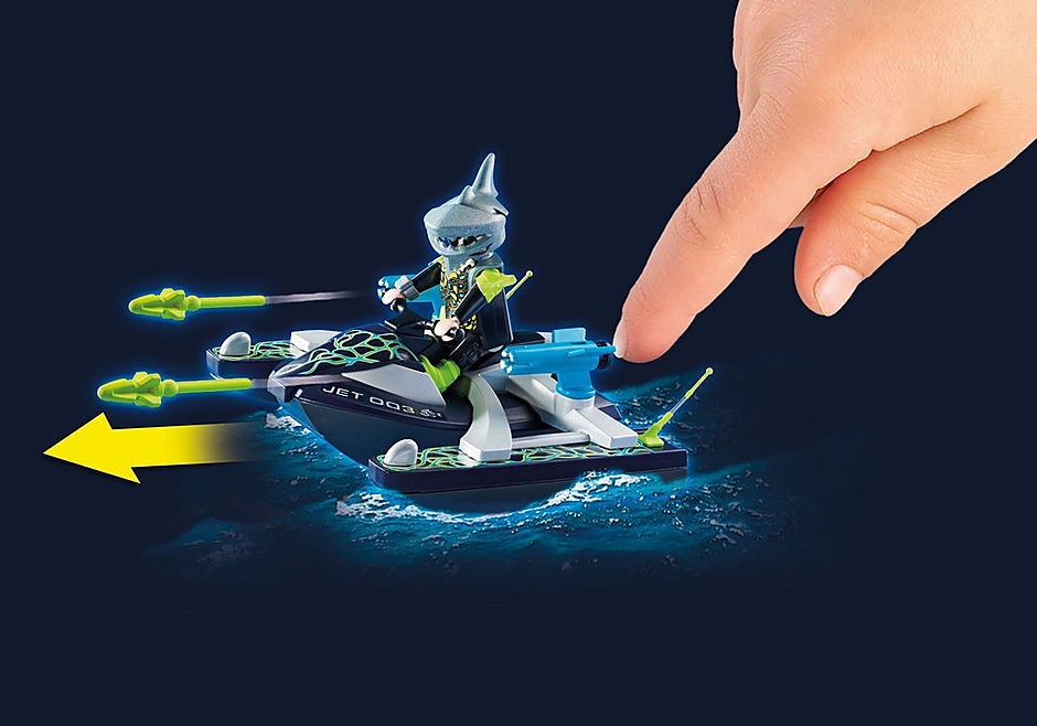 Playmobil Top Agents TEAM S.H.A.R.K. Rocket Rafter
