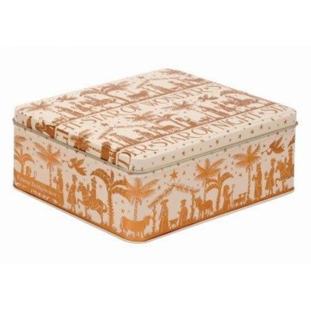 Emma Bridgewater Three Kings Gold Deep Rectangular Tin